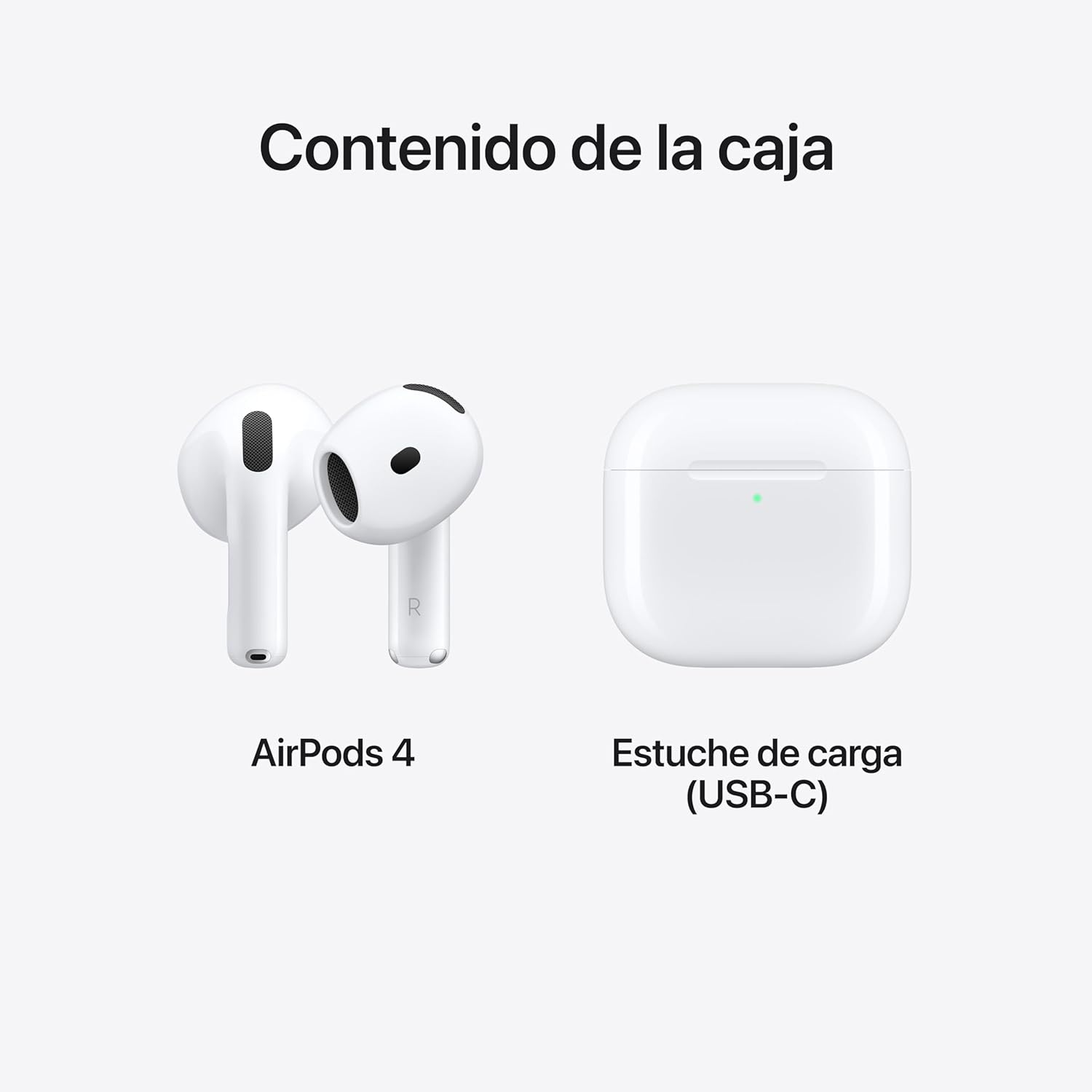 Airpods 4 (Sin cancelación activa de ruido)